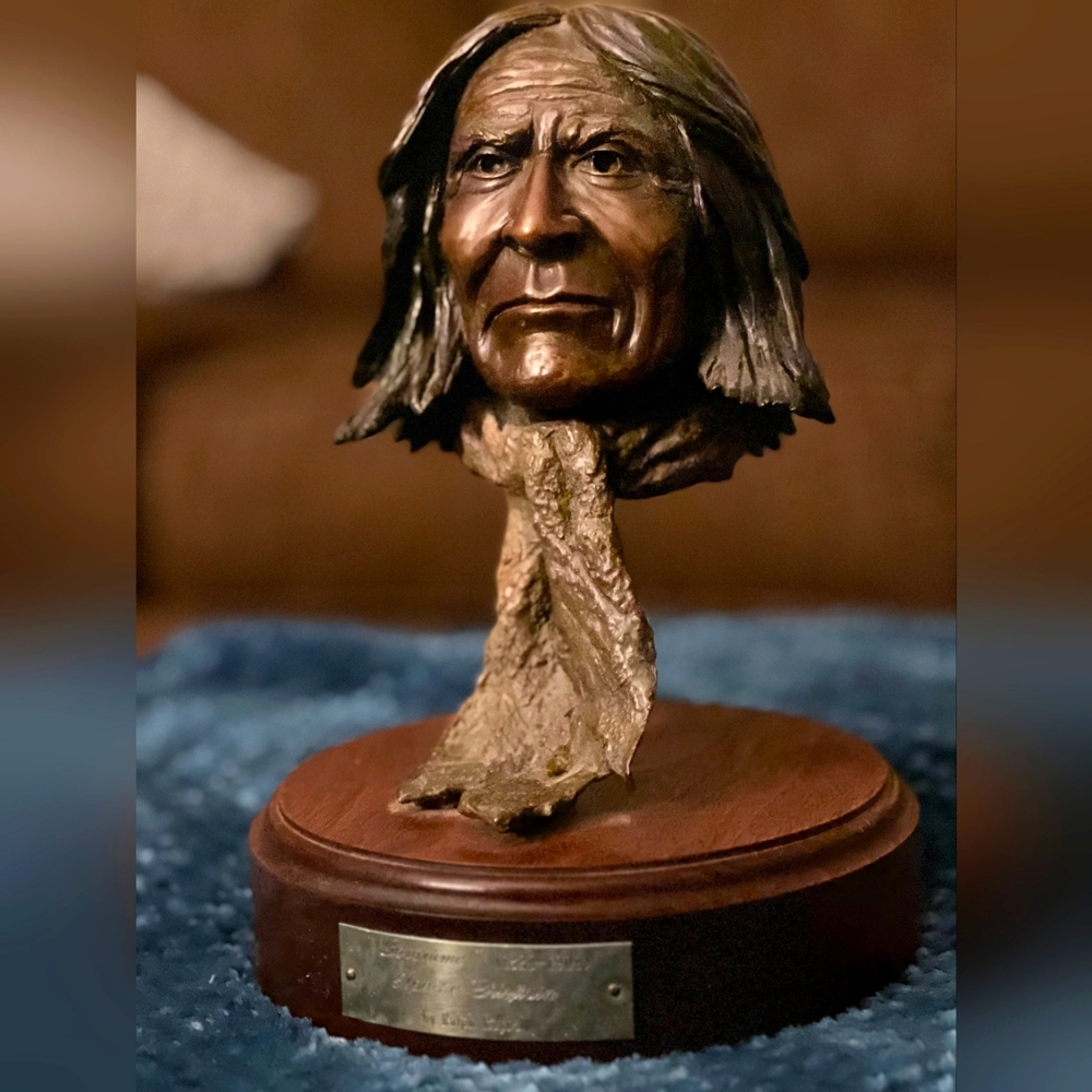 Ralph Roybal's "American Chieftain" Geronimo in Bronze Casting